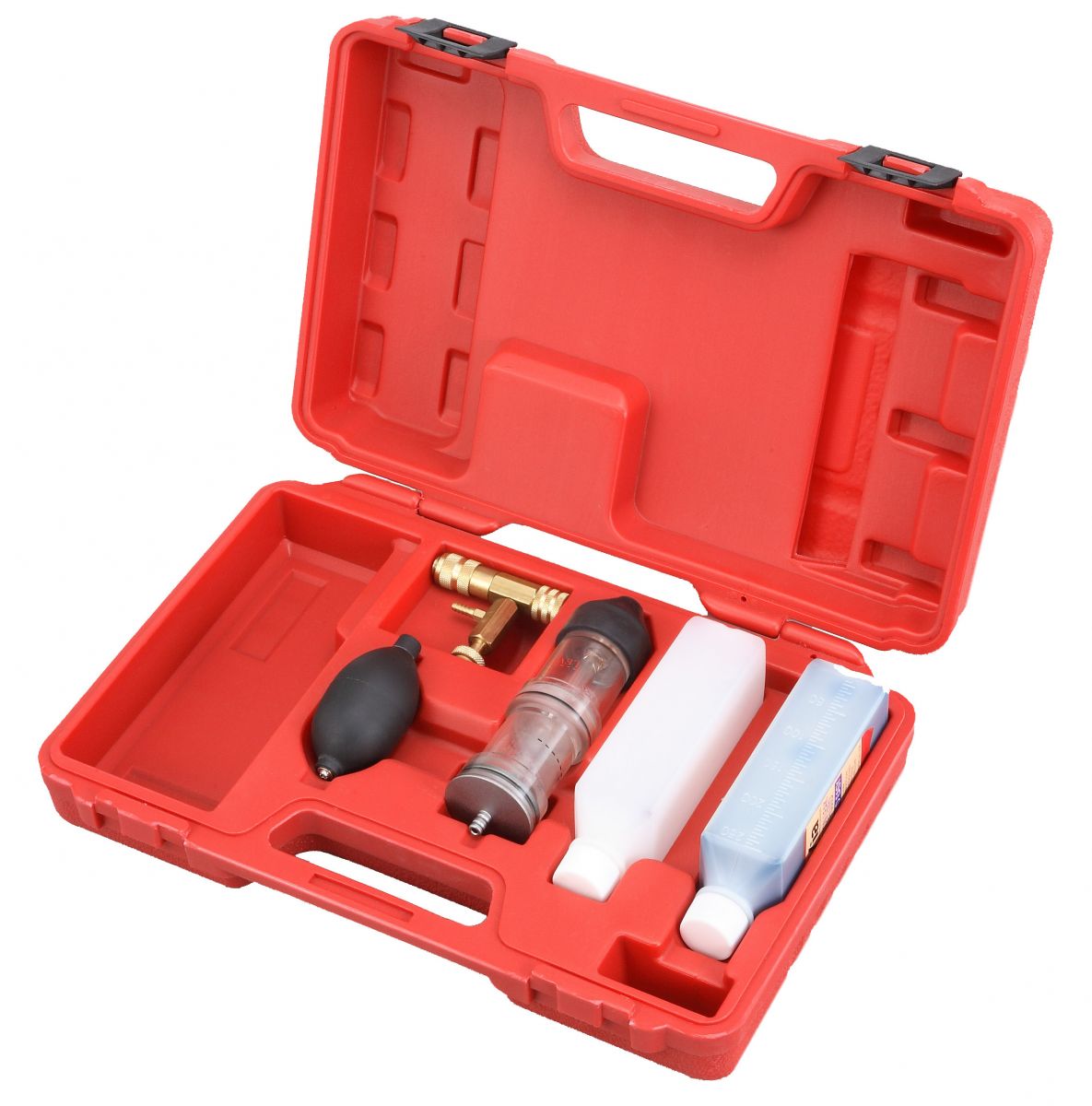 COMBUSTION GAS LEAK TESTER KIT WITH VERTICAL CHAMERS
