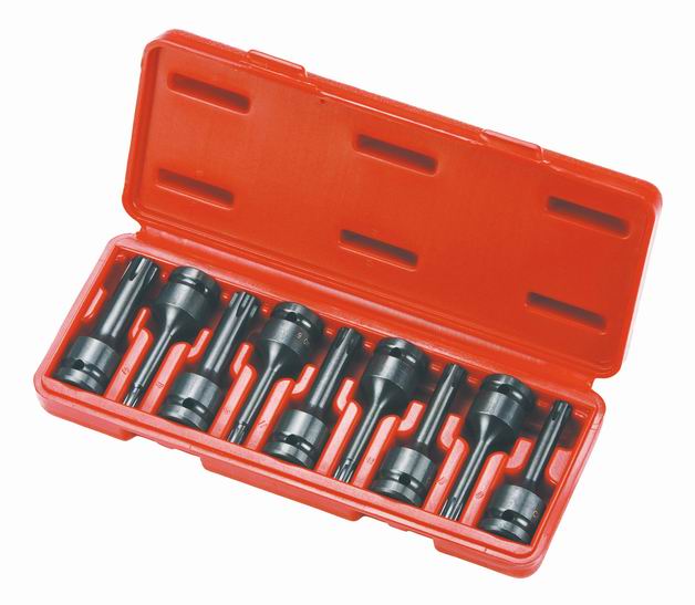 9PCS 1/2 IMPACT BIT SOCKET SET