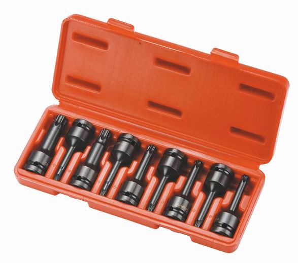 9PCS 1/2 IMPACT BIT SOCKET SET