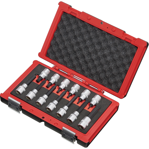 1/2''DR. 13PCS HEX BIT SOCKET SET