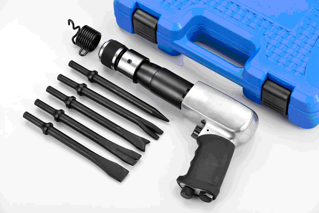 SPECIAL AIR HAMMER CHISEL SET, 7PCS