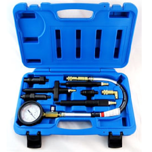 DIESEL ENGINE COMPRESSION TOOL SET (For medium-size car, For nozzle holder）