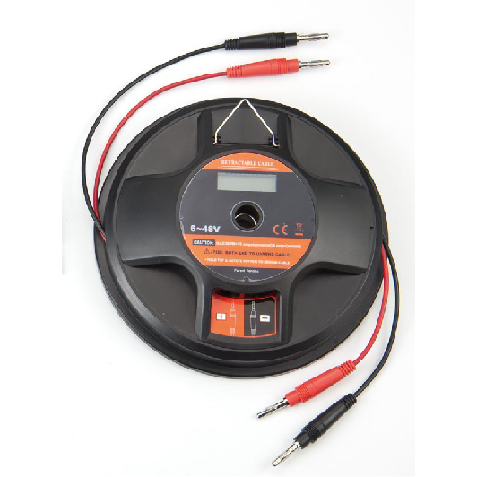 6-48V RETRACTABLE CABLE+ AUTOMOTIVE VOLTAGE TESTER