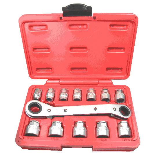 GO THRU SOCKET SET【12-Point Metric】