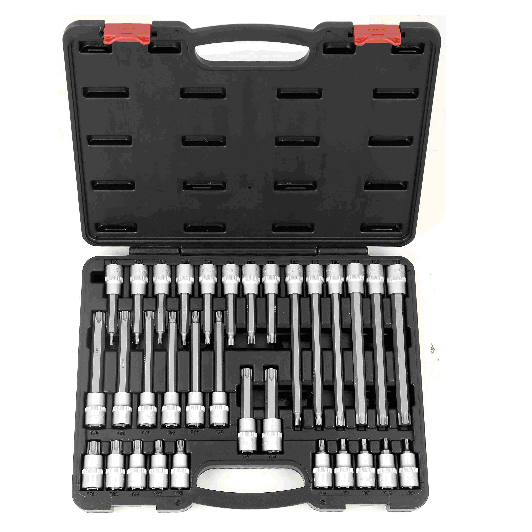 32PCS 1/2”DR.STAR BIT SOCKET SET