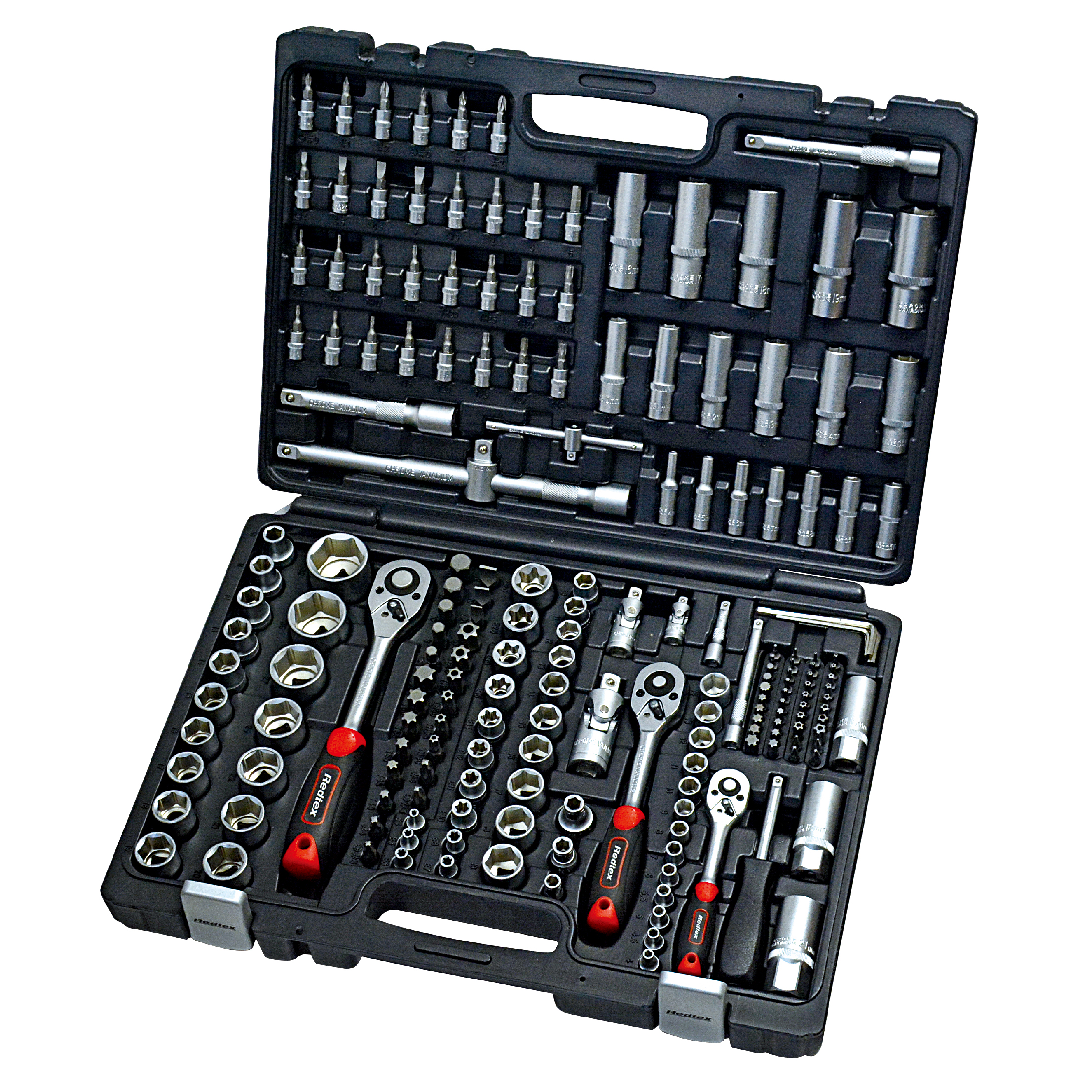 192PCS 1/4 inch & 3/8inch & 1/2 inch  DR.SOCKET SET