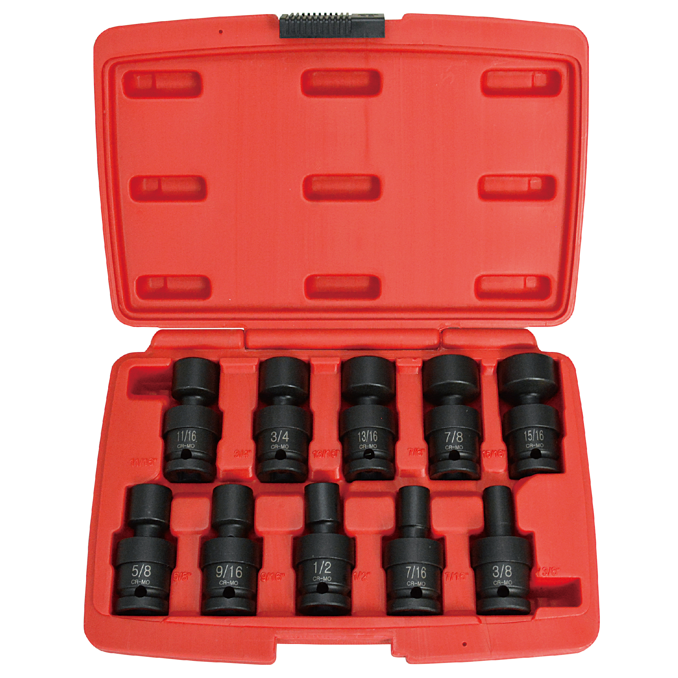 10pcs 3/8 IMPACT UNIVERSAL SOCKET SET