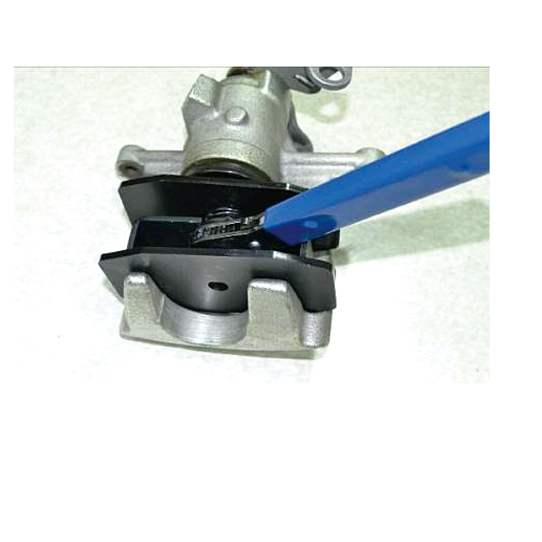 RATCHETING BRAKE CALIPER PRESSING TOOL